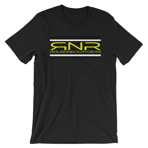 RoughNeckRyders Black Tee Construction Color Scheme